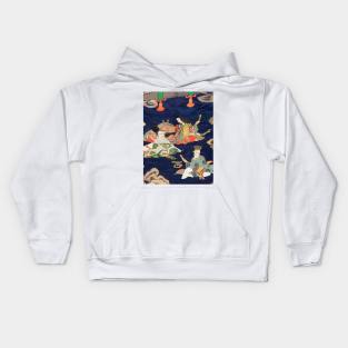 Japanese vintage art Kids Hoodie